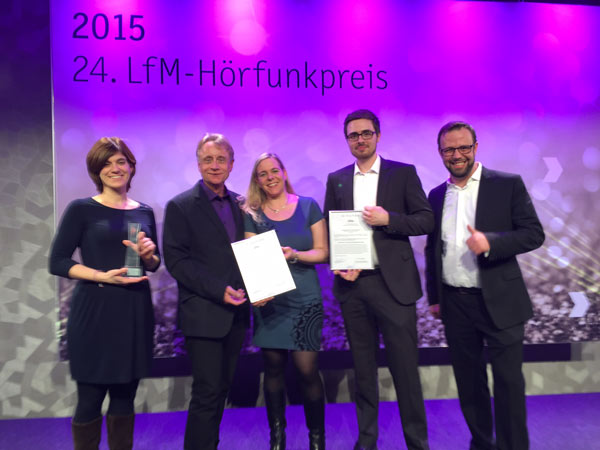 LfM-Hörfunkpreis 2015 für die Krefelder Agentur CGW