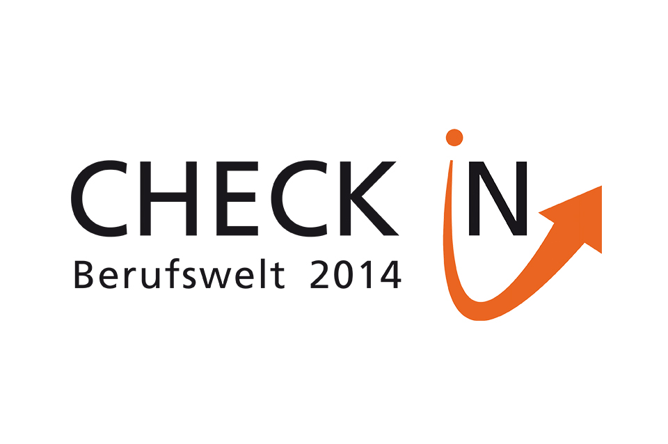 Logo zum Check In Berufswelt 2014