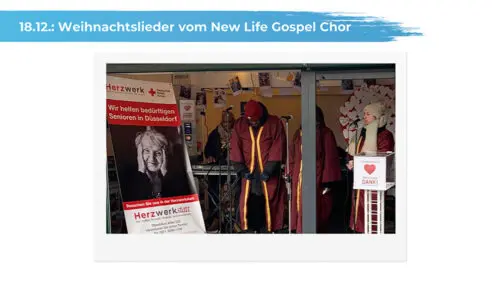 Live on stage: New Life Gospel Chor