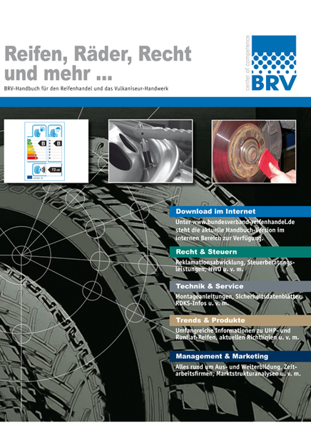 Titelbild des BRV Handbuchs 2013